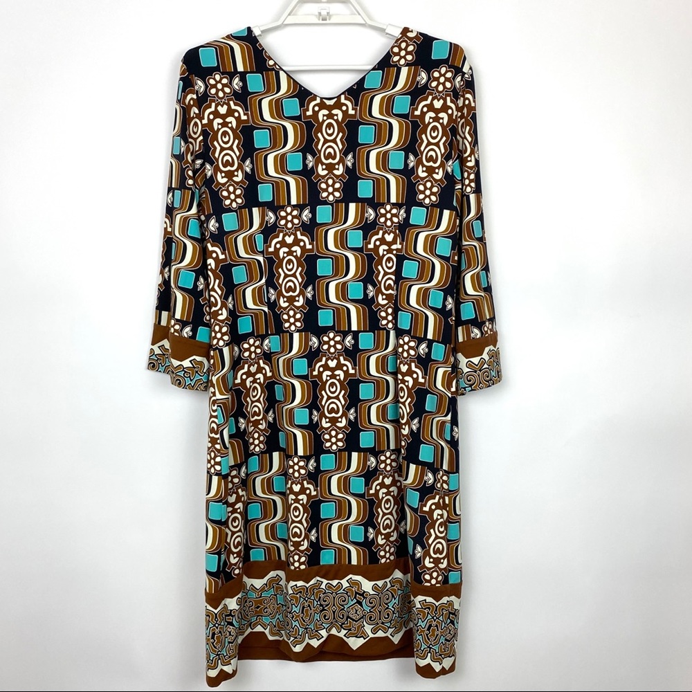 J. Mclaughlin Biscayne Polynesian Shift Dress - image 4